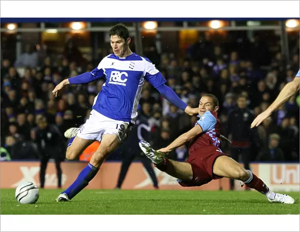Nikola Zigic's Stunning Goal: Birmingham City's Second against Aston Villa (Carling Cup Quarterfinal, 02-12-2010)