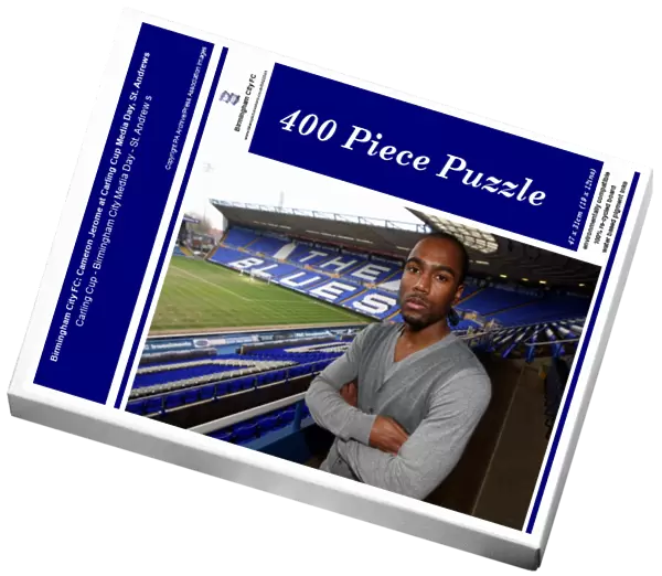 Birmingham City FC: Cameron Jerome at Carling Cup Media Day, St. Andrews
