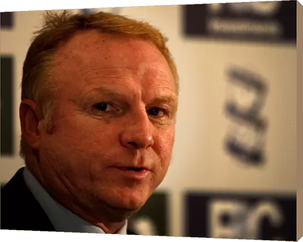 Birmingham Citys manager Alex McLeish during the media day at St. Andrews, Birmingham