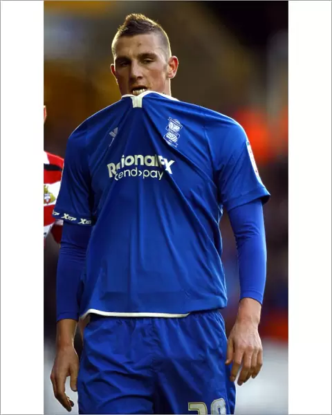 Chris Wood in Action: Birmingham City vs Doncaster Rovers, Npower Championship (10-12-2011)