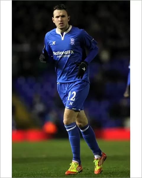 Jordan Mutch in Europa League: Birmingham City vs NK Maribor (December 15, 2011)