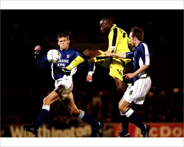 Thundering Shot: Peter Ndlovu's Epic Goal in Birmingham City's Worthington Cup Semi-Final vs Ipswich Town (09-01-2001)