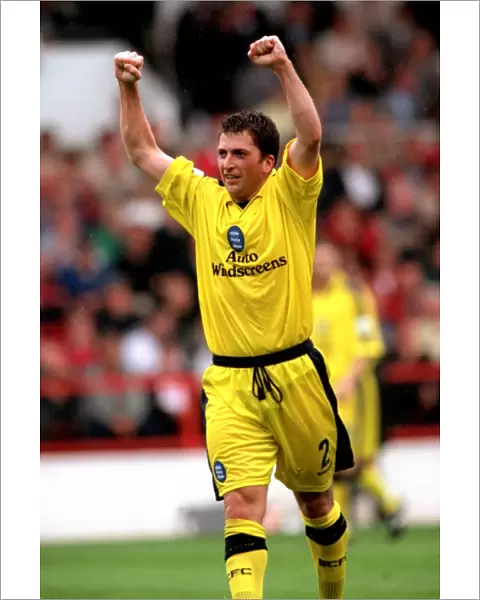 Nicky Eaden's Euphoric Moment: Birmingham City's Winning Goal Against Nottingham Forest (26-08-2000)