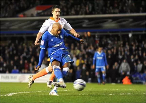 Marlon King Scores Birmingham City's Second Goal Against Blackpool (Dec. 31, 2011)