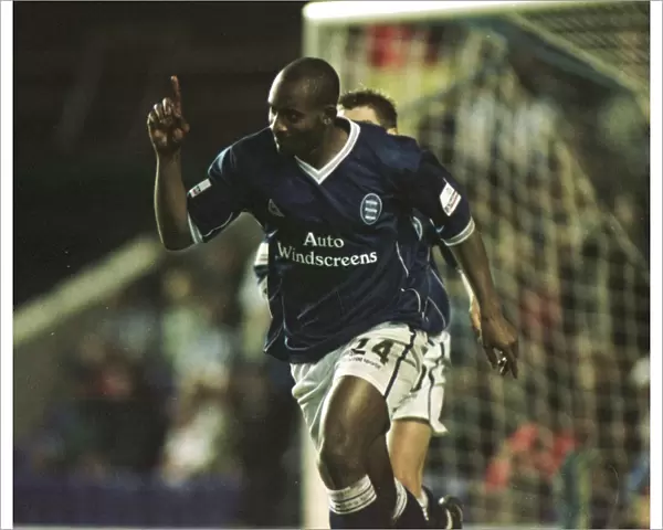 Birmingham City FC: Dele Adebola's Double Strike in Fifth Round of Worthington Cup Against Sheffield Wednesday (12-12-2000)