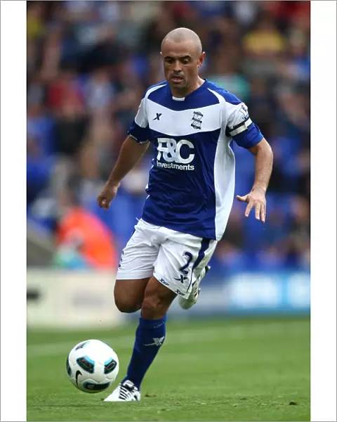 Stephen Carr in Action: Birmingham City vs. Blackburn Rovers, Premier League (2010)