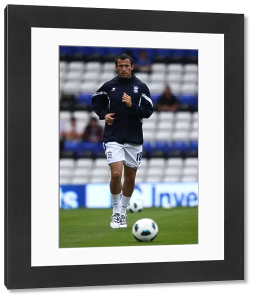 Keith Fahey in Action: Birmingham City vs. Blackburn Rovers, Barclays Premier League (21-08-2010)