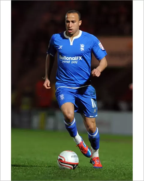 Andros Townsend in Action: Birmingham City vs Doncaster Rovers, Npower Championship, Keepmoat Stadium (30-03-2012)