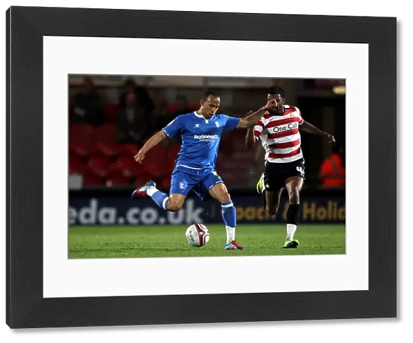 Andros Townsend vs. Habib Beye: Birmingham City vs. Doncaster Rovers, Npower Championship (30-03-2012)