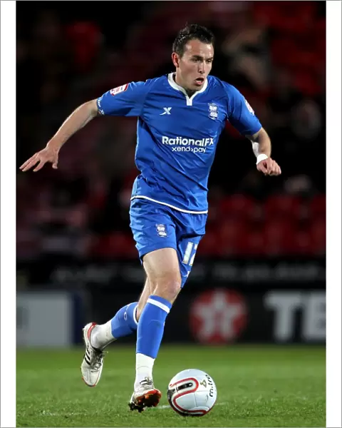 Jordan Mutch in Action: Birmingham City vs Doncaster Rovers, Npower Championship, Keepmoat Stadium (30-03-2012)