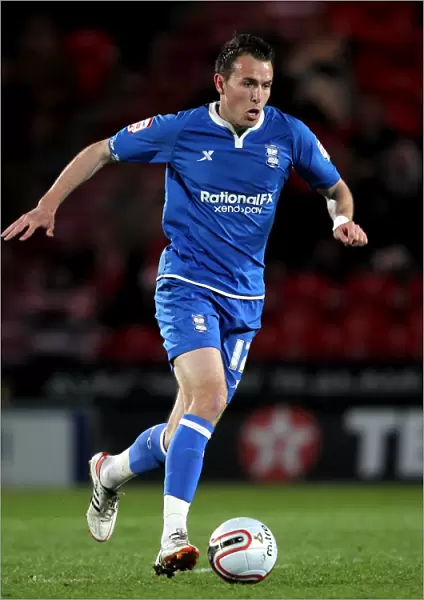 Jordan Mutch in Action: Birmingham City vs Doncaster Rovers, Npower Championship, Keepmoat Stadium (30-03-2012)