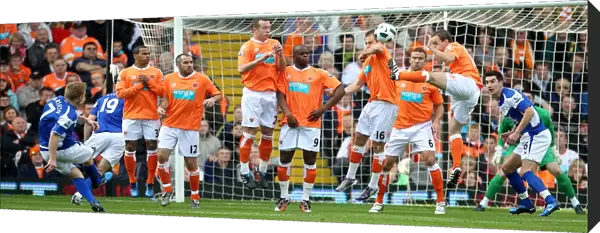 Sebastian Larsson's Epic Free Kick: Birmingham City vs. Blackpool (Premier League 2010)