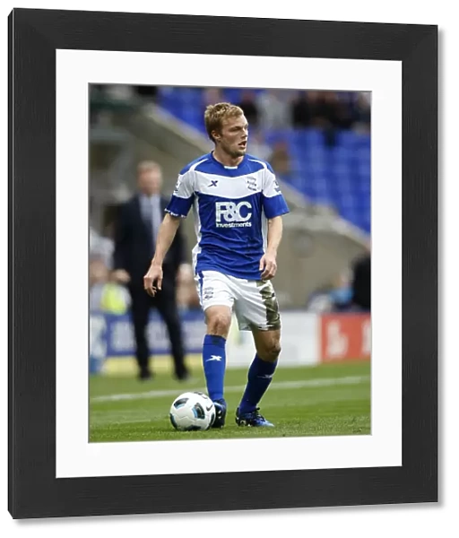 Sebastian Larsson in Action: Birmingham City vs Everton, Premier League 2010 (St. Andrew's)