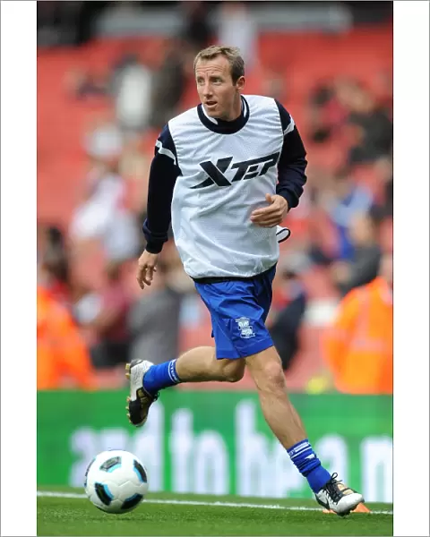 Lee Bowyer at Emirates Stadium: Birmingham City vs. Arsenal, Barclays Premier League (October 16, 2010)