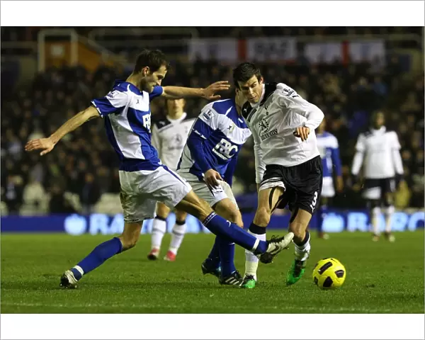 Bale vs. Johnson: A Premier League Showdown - Birmingham City vs. Tottenham Hotspur (04-12-2010)