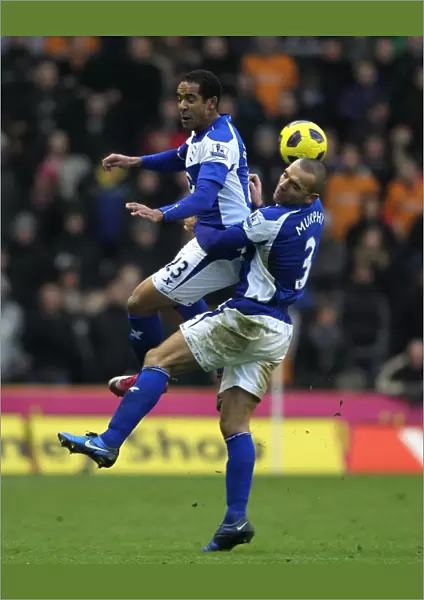 Murphy and Beausejour's Aerial Battle: Birmingham City vs. Wolverhampton Wanderers, Premier League (December 12, 2010)