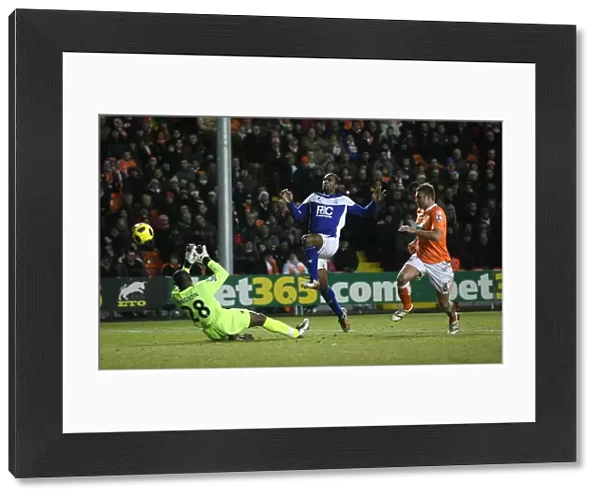 Cameron Jerome's Thwarted Goal: Birmingham City vs. Blackpool (04-01-2011)