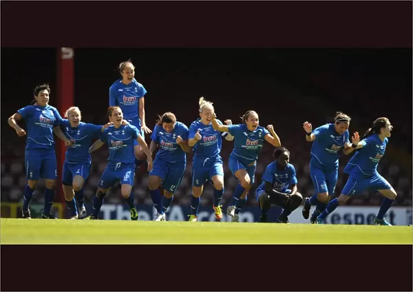 Birmingham City FC Women's Team: FA Cup Final Victory Through Penalty Shootout Against Chelsea (2012)