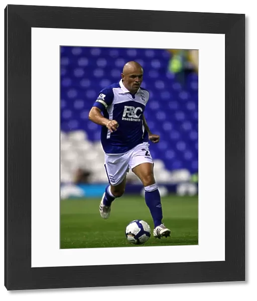 Stephen Carr in Action: Birmingham City vs Portsmouth, Barclays Premier League (August 19, 2009), St. Andrew's