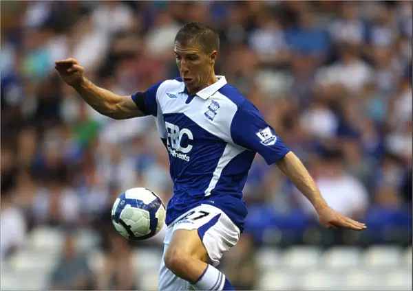 Gregory Vignal in Action: Birmingham City vs. Portsmouth at St. Andrew's (2009)