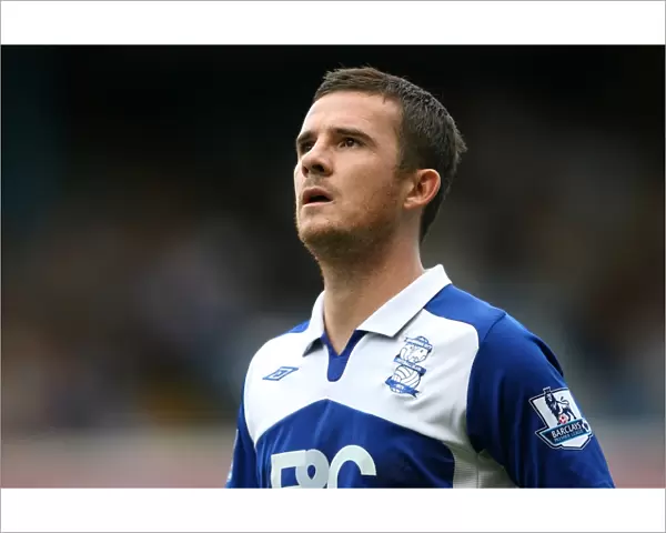 Barry Ferguson vs Stoke City: Intense Face-Off in the Barclays Premier League at St. Andrew's (22-08-2009)