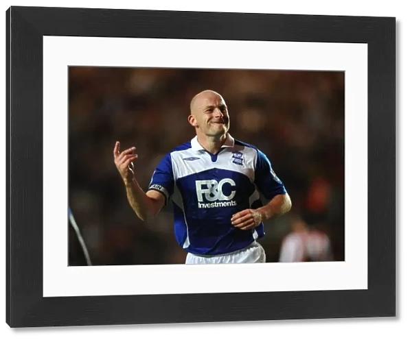 Lee Carsley's Double: Birmingham City's Euphoric Moment Against Southampton (Carling Cup Round 2, 2009)