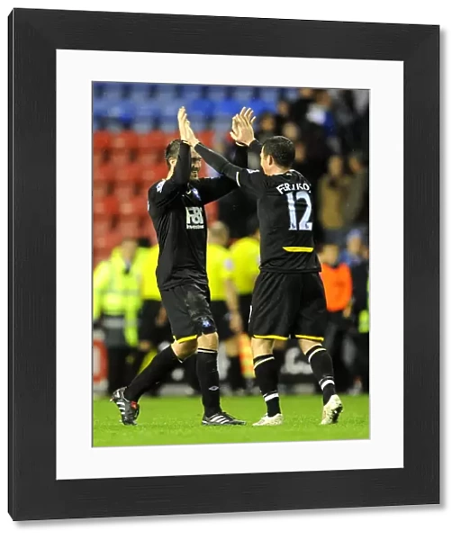 Birmingham City FC: Barry Ferguson and James McFadden's Jubilant Moment as Premier League Champions (05-12-2009 vs Wigan Athletic)