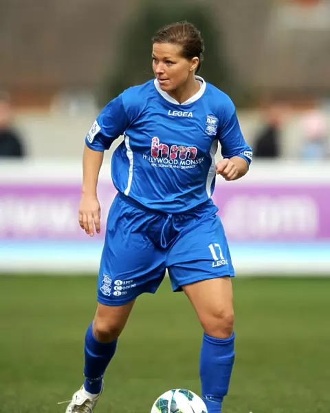 Birmingham City FC: Rachel Unitt in Action for Ladies Team vs. Lincoln City Ladies, FA Womens Super League (April 21, 2013)