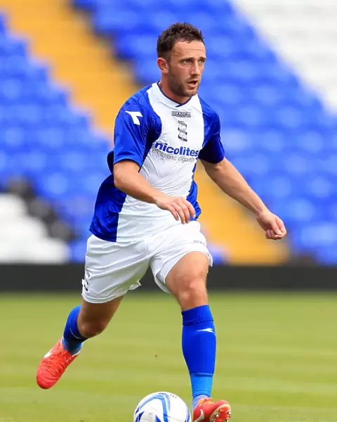 Birmingham City's Neal Eardley in Action Against Hull City (July 2013)