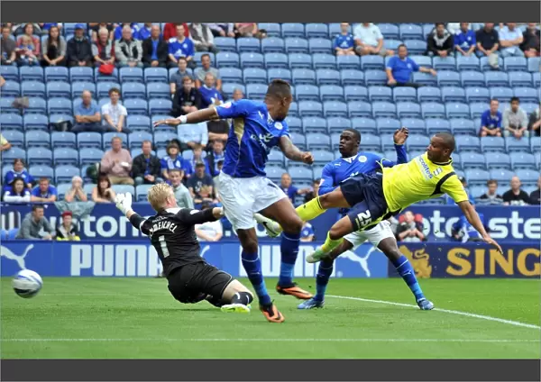 Matt Green Scores First Goal for Birmingham City in Sky Bet Championship Match at Leicester's King Power Stadium