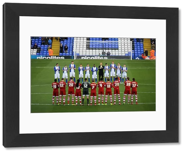 A Moment of Respect: Nelson Mandela Tribute - Birmingham City vs. Middlesbrough, Sky Bet Championship (December 7, 2013)