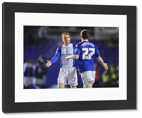 Birmingham City FC: Paul Robinson's FA Cup Goal Celebration vs. Bristol Rovers (January 14, 2014)