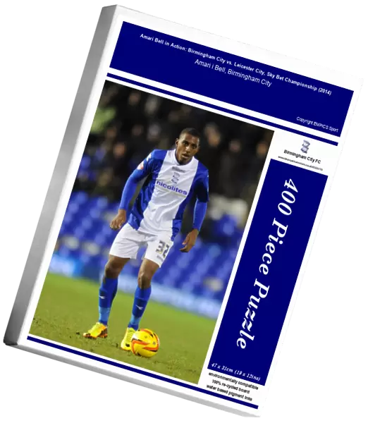 Amari Bell in Action: Birmingham City vs. Leicester City, Sky Bet Championship (2014)