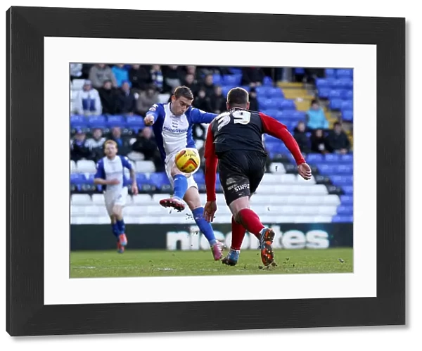 Olly Lee Scores the Dramatic Winner: Birmingham City Triumphs Over Huddersfield Town in Sky Bet Championship Clash (February 15, 2014)