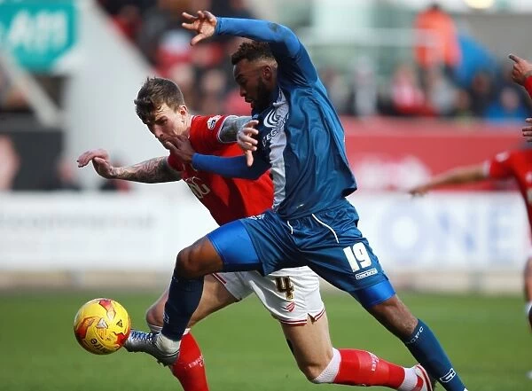 Aden Flint vs. Jacques Maghoma: Intense Rivalry in the Sky Bet Championship Clash between Bristol City and Birmingham City at Ashton Gate