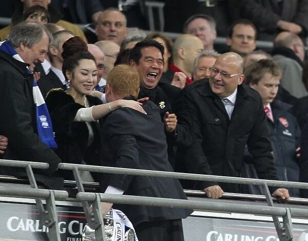 Alex McLeish and Birmingham City's Carling Cup Victory: Celebrating at Wembley