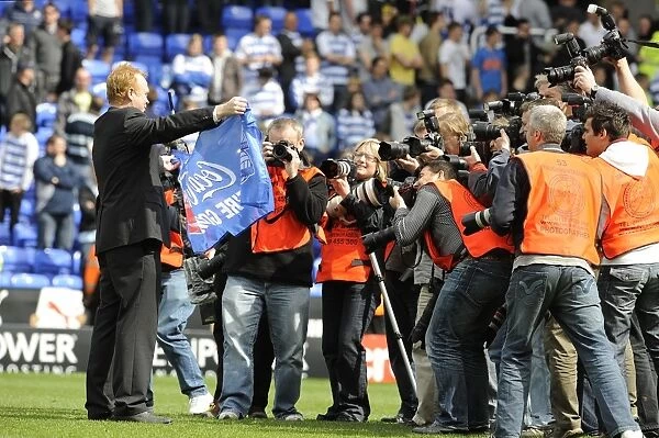 Alex McLeish's Euphoric Moment: Birmingham City's Promotion to Championship Celebration (03-05-2009)
