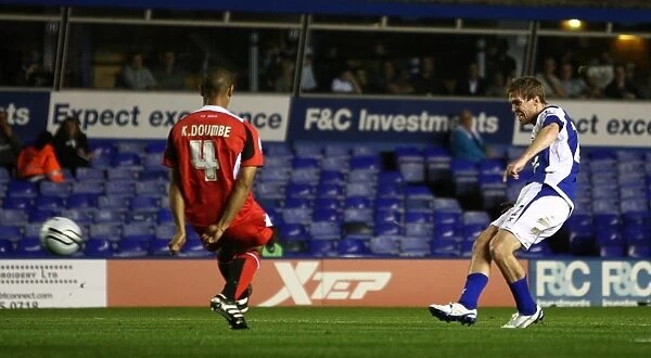 Alexander Hleb Scores First Goal: Birmingham City's Victory Over Milton Keynes Dons in Carling Cup Round 3 (September 21, 2010)