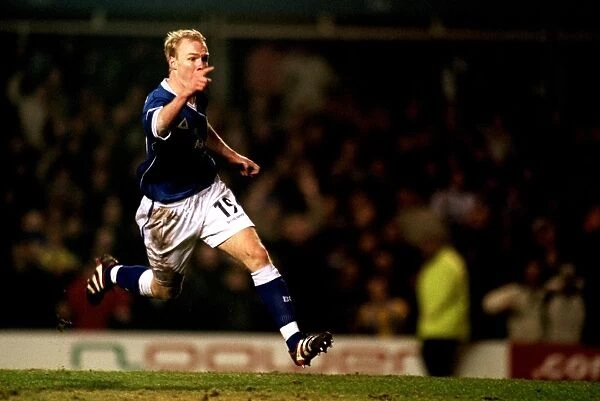Andrew Johnson's Four-Goal Onslaught: Birmingham City's Epic Semi-Final Triumph over Ipswich Town in the Worthington Cup (31-01-2001)