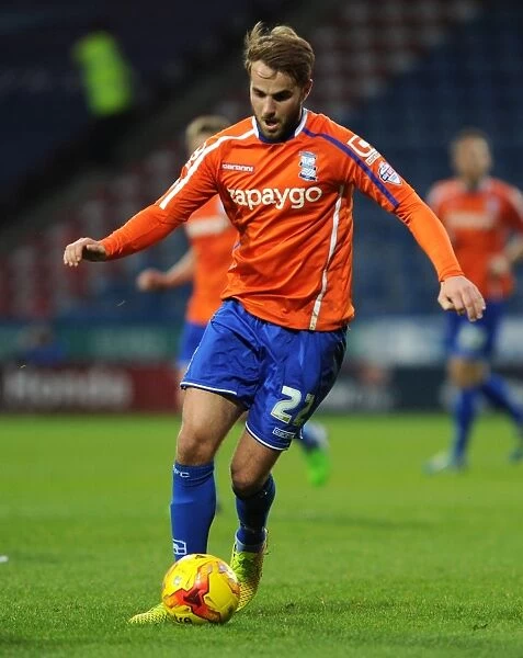 Andrew Shinnie in Action for Birmingham City at Huddersfield Town's John Smith Stadium (Sky Bet Championship)