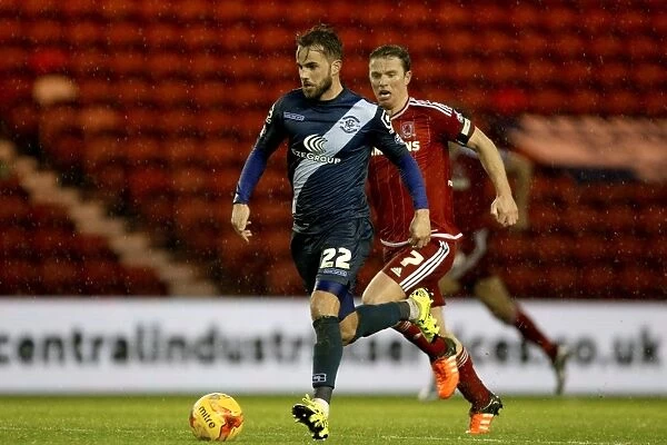 Andrew Shinnie in Action: Birmingham City vs. Middlesbrough, Sky Bet Championship