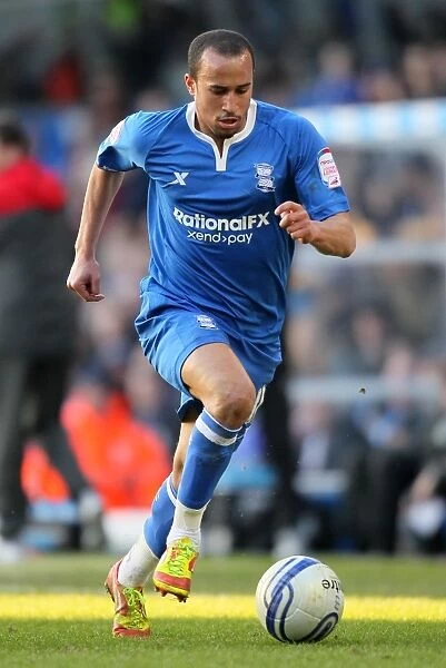 Andros Townsend in Action: Birmingham City vs. Nottingham Forest (Npower Championship 2012)