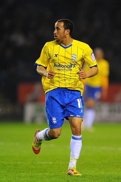 Andros Townsend at The King Power Stadium: Birmingham City vs. Leicester City, Npower Championship (2012)