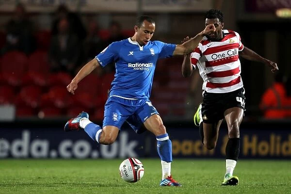 Andros Townsend vs. Habib Beye: Birmingham City vs. Doncaster Rovers, Npower Championship (30-03-2012)