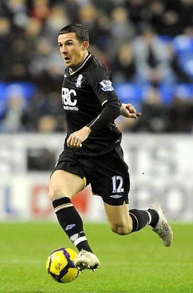 Barry Ferguson Leads Birmingham City in Intense BPL Clash at DW Stadium Against Wigan Athletic (05-12-2009)