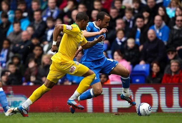 Battle for Possession: Andros Townsend vs. Nathaniel Clyne - Birmingham City vs. Crystal Palace (Npower Football League Championship, 2012)