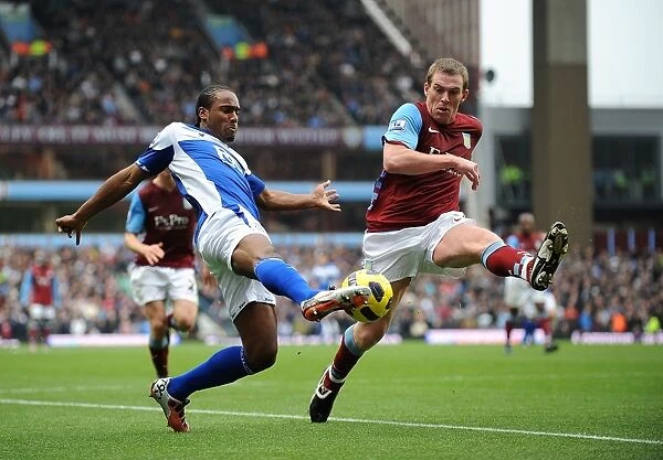 Battling for Supremacy: Jerome vs. Dunne - Aston Villa vs. Birmingham City Rivalry (BPL, October 31, 2010)