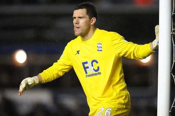 Ben Foster in Action: Birmingham City FC vs Sheffield Wednesday, FA Cup Fifth Round at St. Andrew's (19-02-2011)
