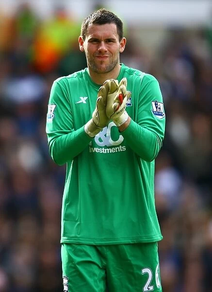 Ben Foster in Action: Birmingham City FC vs Bolton Wanderers, FA Cup Sixth Round at St. Andrew's (2011)