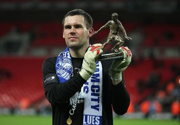 Ben Foster's Man of the Match Moment: Birmingham City's Carling Cup Final Triumph at Wembley - Celebrating the Goalkeeper's Brilliant Performance